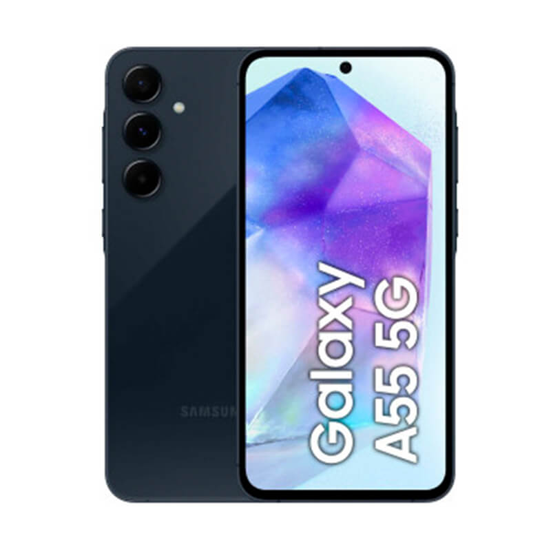 Smartphone Samsung Galaxy A55 8GB/ 256GB/ 6.6″/ 5G/ Negro Eclipse